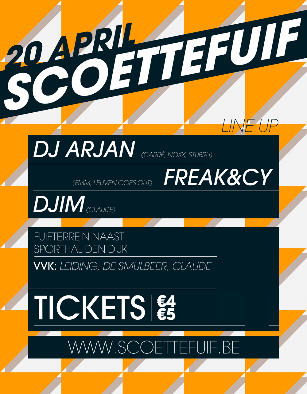 Affiche scoettefuif 2012